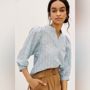 Anthropologie Bella Femme Buttondown